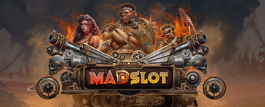 Mad Slot brings chaos to the reels with two epic Bonus rounds, wild Multipliers up to 100x, and a B+ feature that cranks up your shot at hitting the big wins. It’s madness, mate!