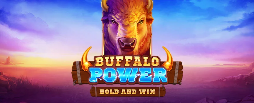 Connect with your spirit animal in Buffalo Power: Hold and Win. Play now at Joe Fortune and Free Spin and respin your way to mountain-lion-sized prizes!