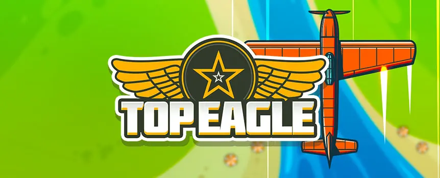 Shoot down other jets and bomb tanks in Top Eagle. Play this crash game at Joe Fortune and unlock the 10,000x your stake max win!